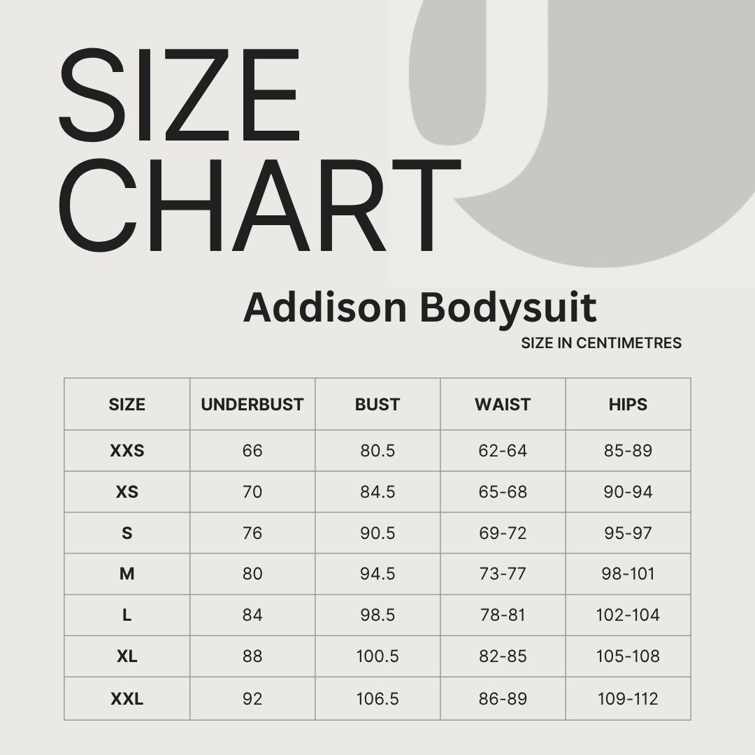 ADDISON BODYSUIT Sample Ready to Ship