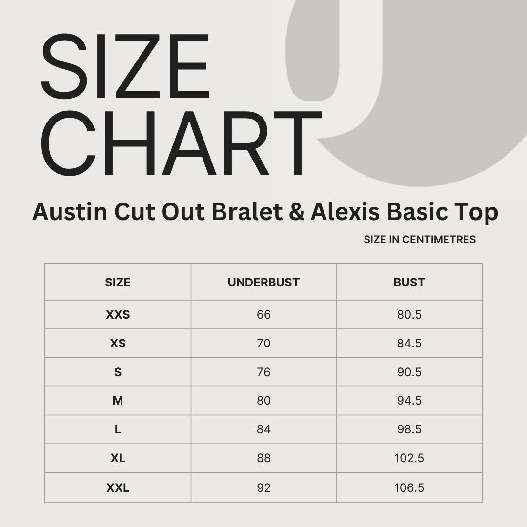 AUSTIN CUT OUT BRALET