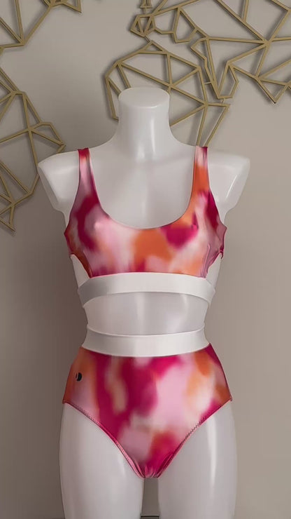ALINA HIGH WAIST HIGH CUT BOTTOMS
